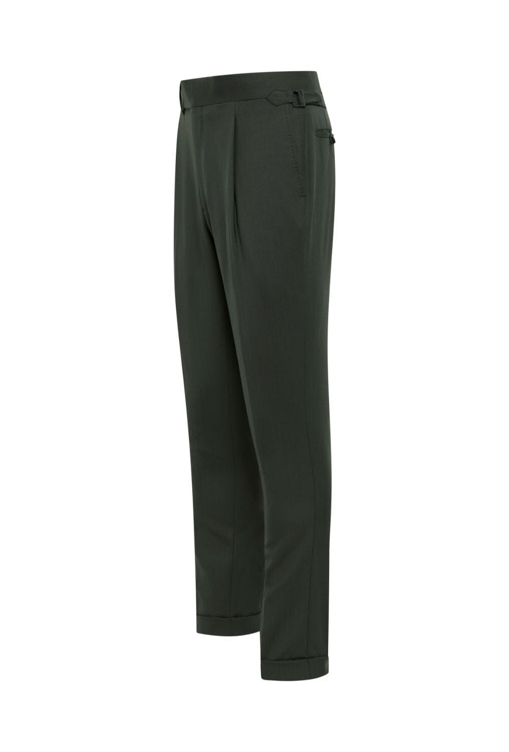 Austin Milan Suit - Olive Wool