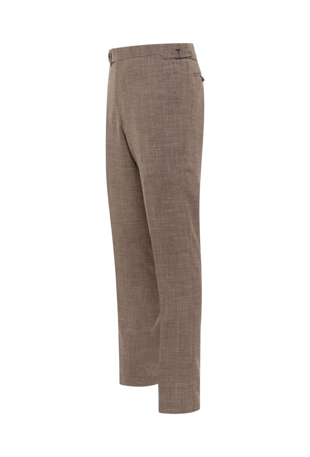 Greyson (Patch) Como Suit - Mid Brown Wool Linen
