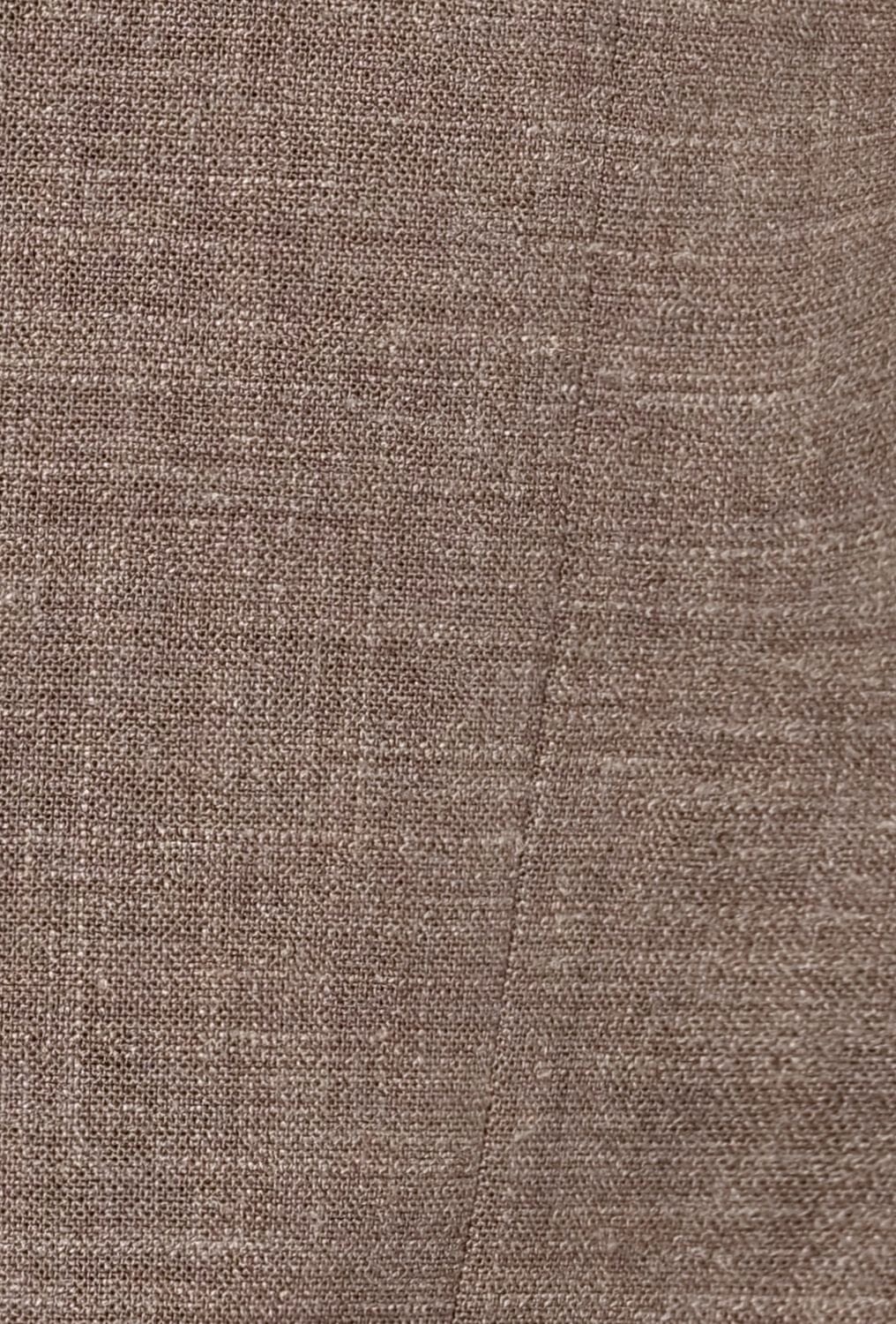 Greyson (Patch) Como Suit - Mid Brown Wool Linen