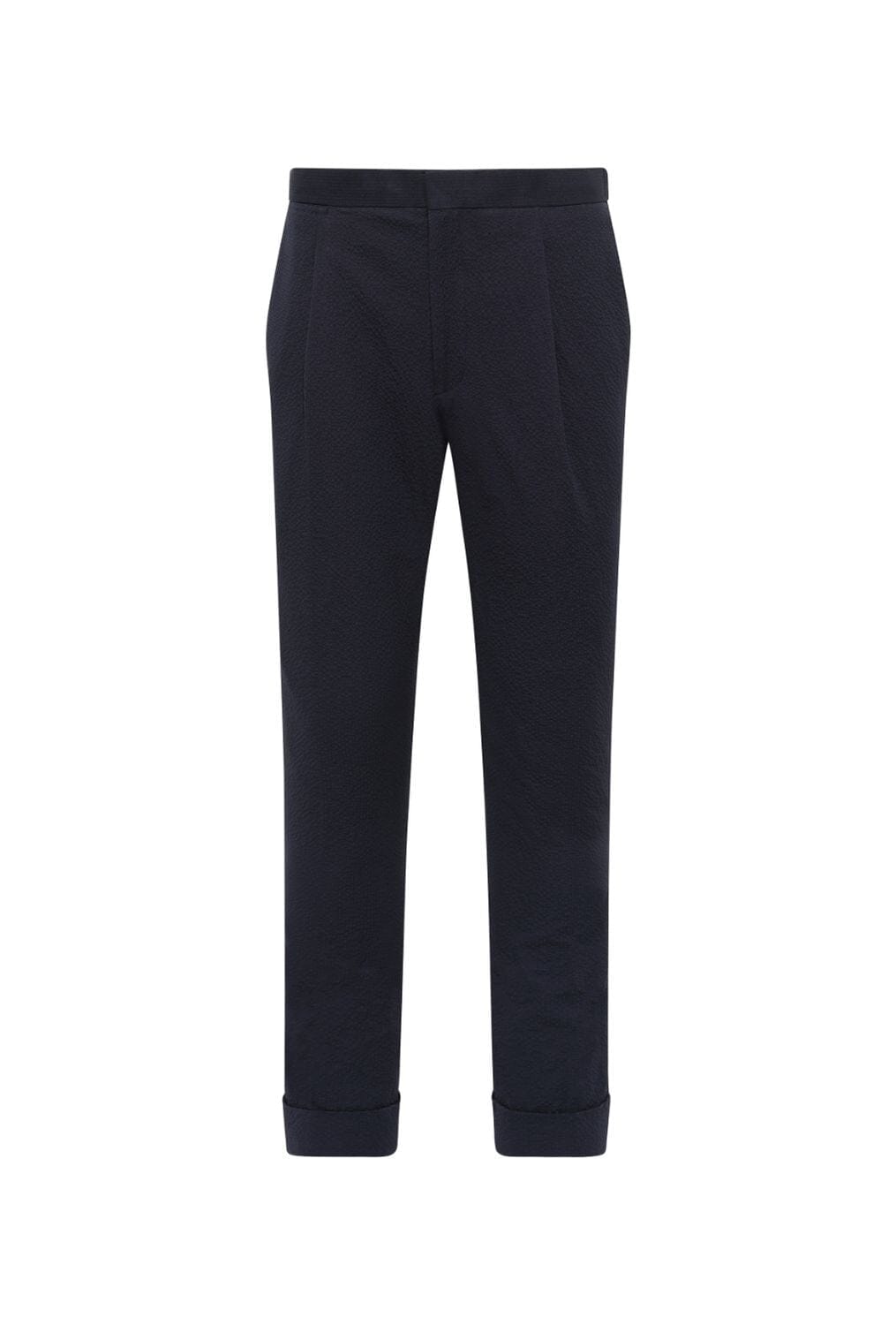 Julius Sports Suit - Navy Seersucker