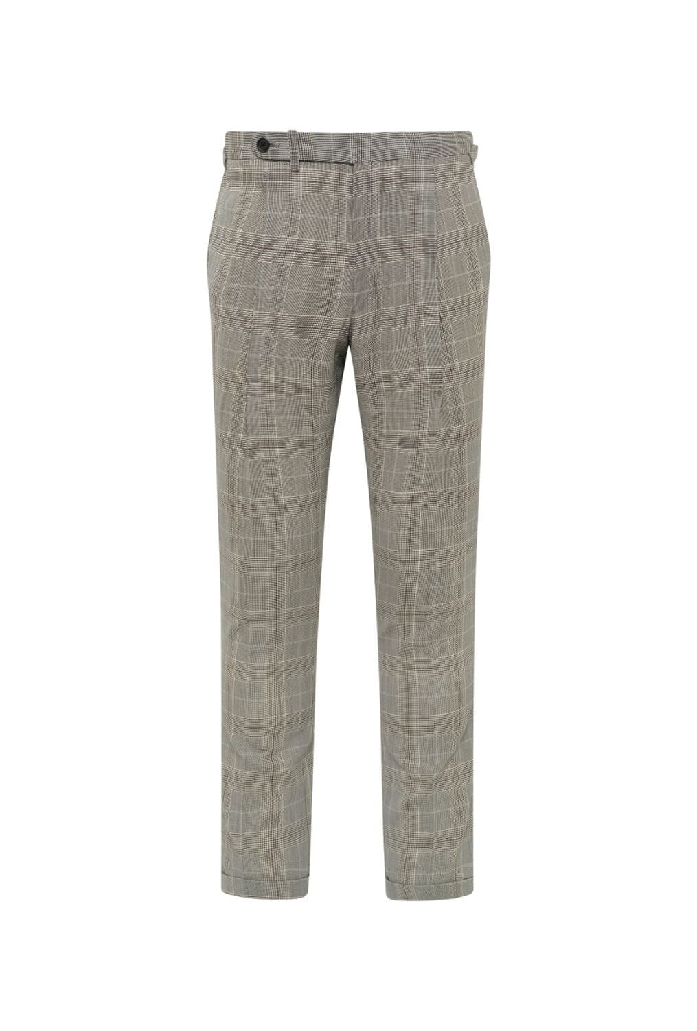 Jonah Suit - Prince of Wales Grey Check + Brown Window