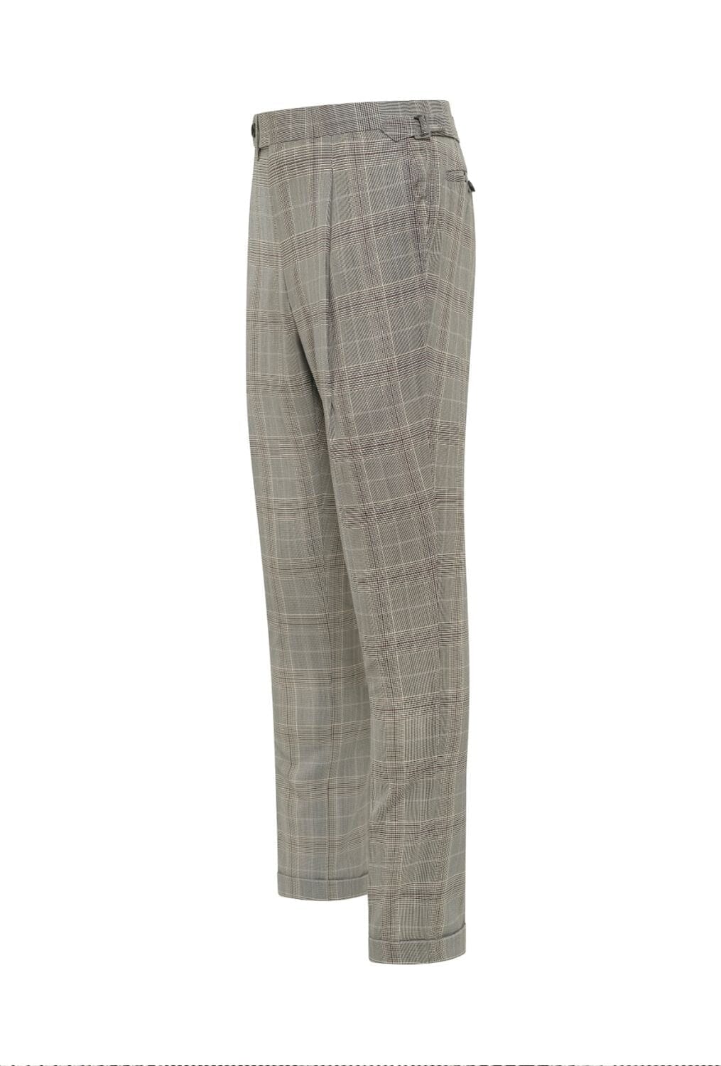 Jonah Suit - Prince of Wales Grey Check + Brown Window