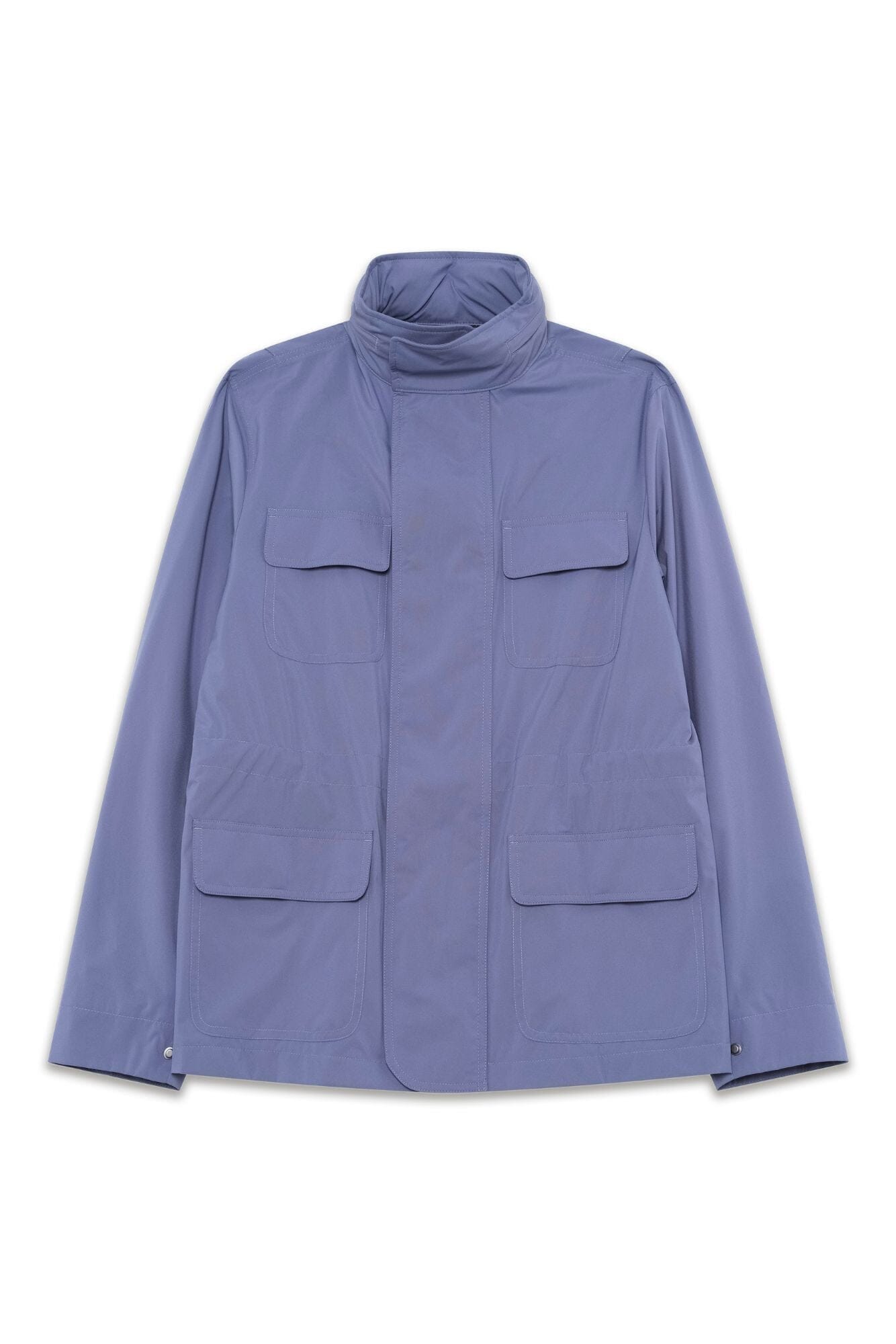 Hooded Field Jacket - Sky Blue Tech