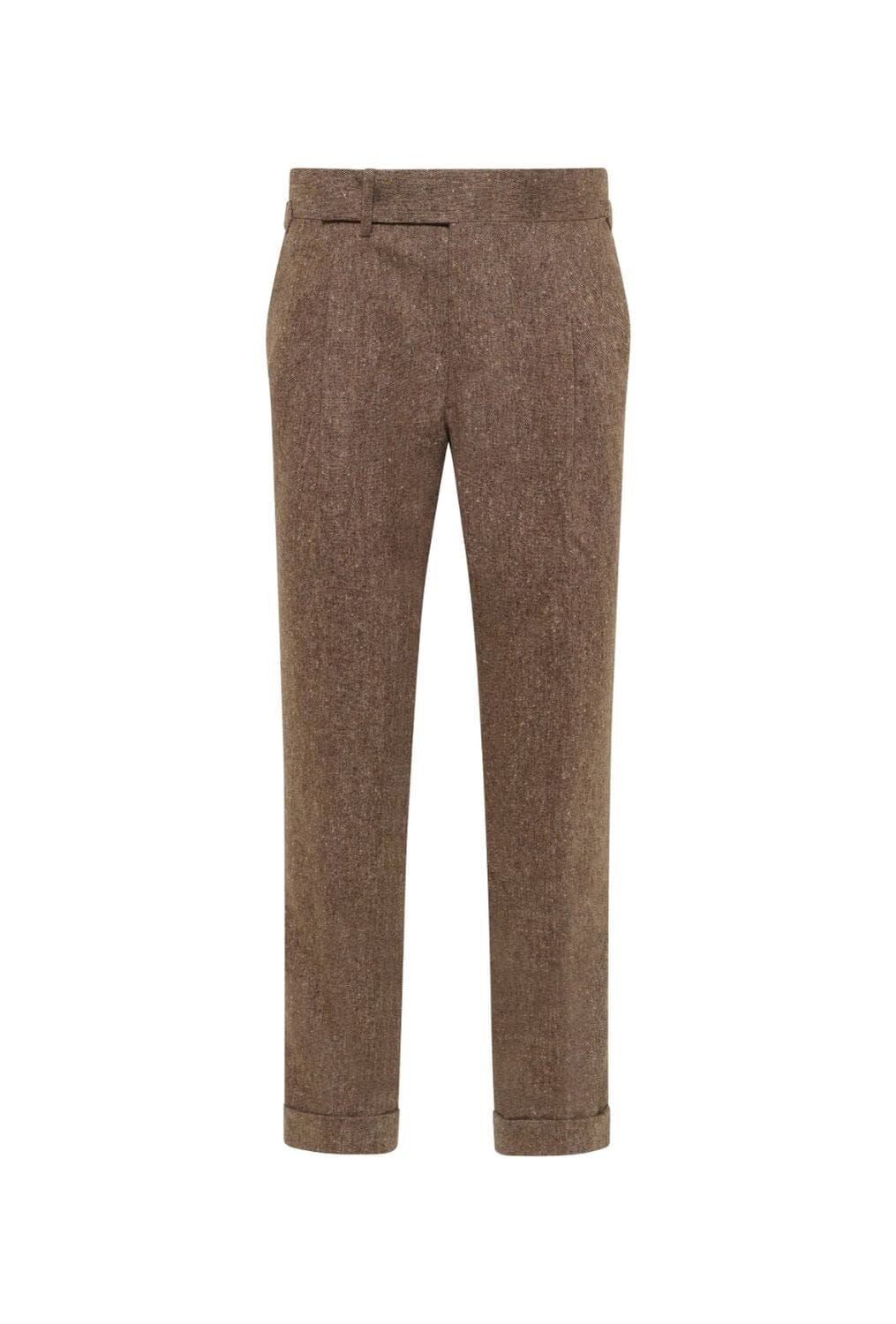 Greyson 2 Piece Suit - Brown and Camel Tweed