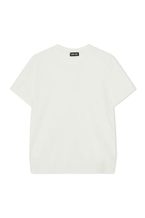 Knitted T-Shirt - Off White Cotton