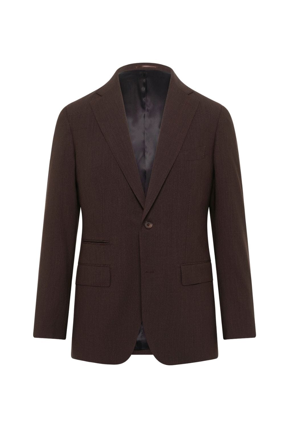 Greyson Milan Suit - Chocolate Brown Wool