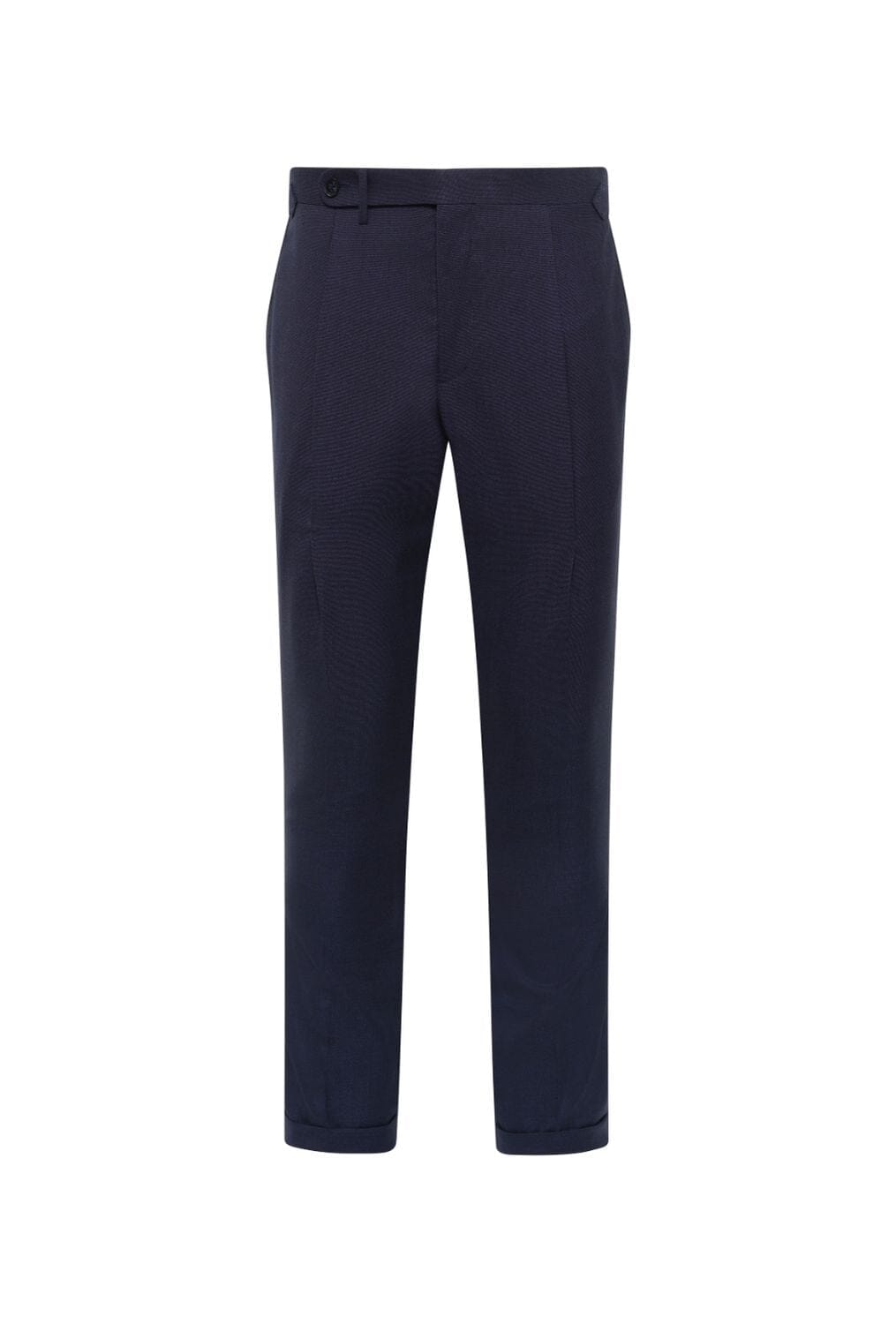 Jonah Suit - Blue Textured Wool