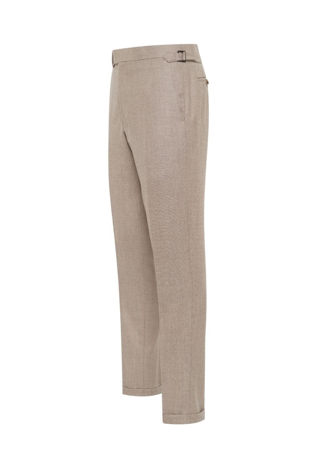 Liam / Como Suit - Lt Brown & Beige Birdseye