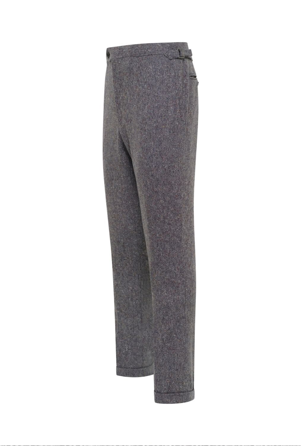 The Liam Suit - Blue Multi Tweed