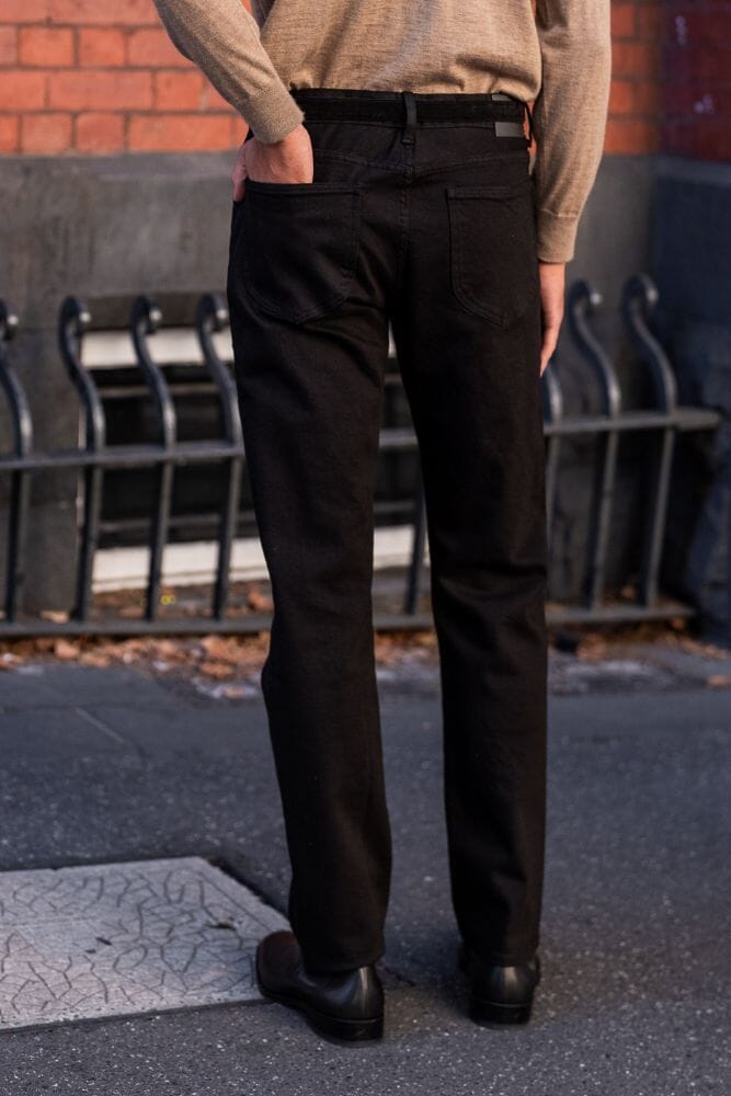 Straight Leg Jeans (RTW) - Deep Black