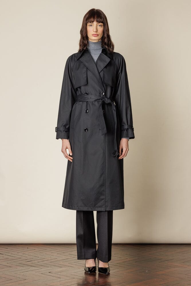 GroundY gabardine Front fluttering coat Mens Blanefield Gabardine