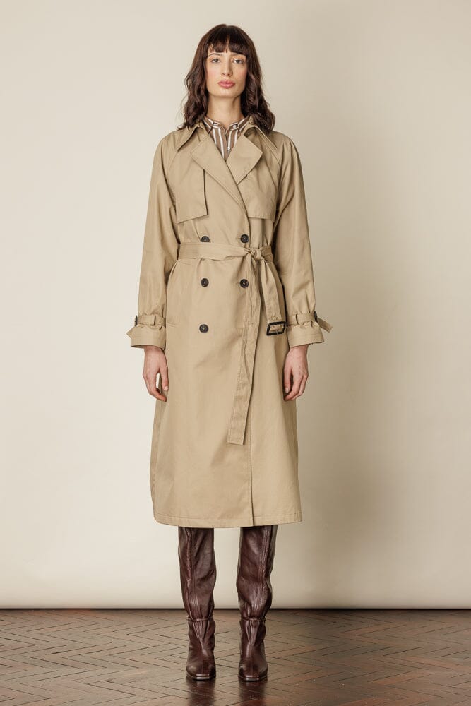 Ankle Length Long Length Camel Coat Camel Wool Coat Saba Camel