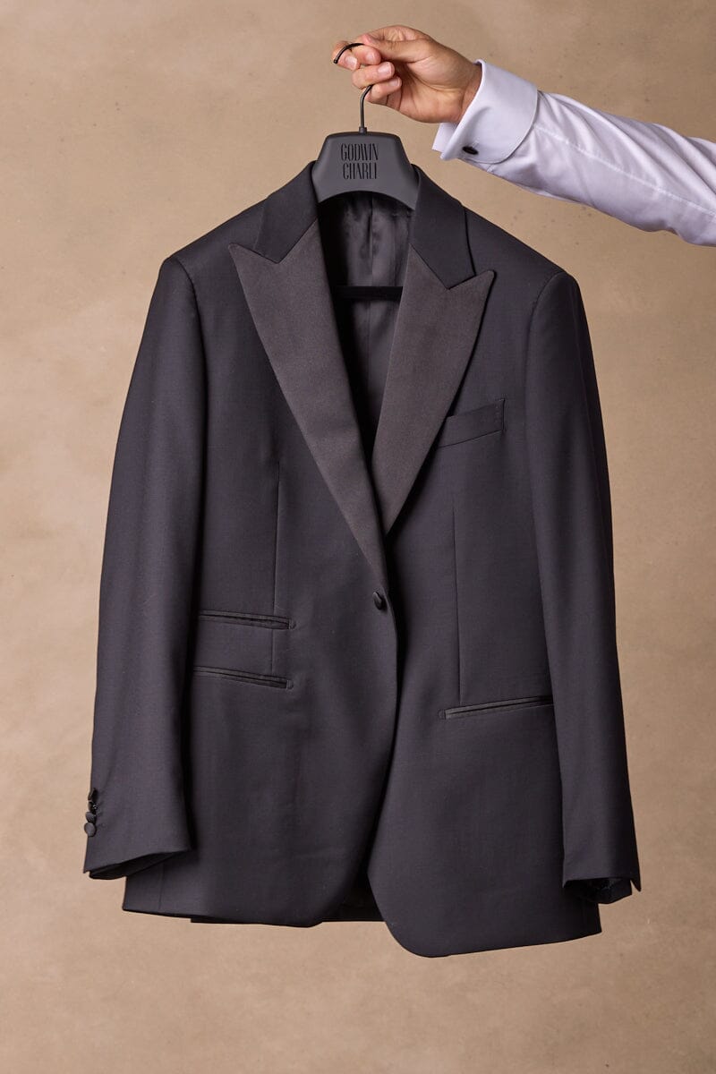 Samuel Tuxedo - Black Italian Wool