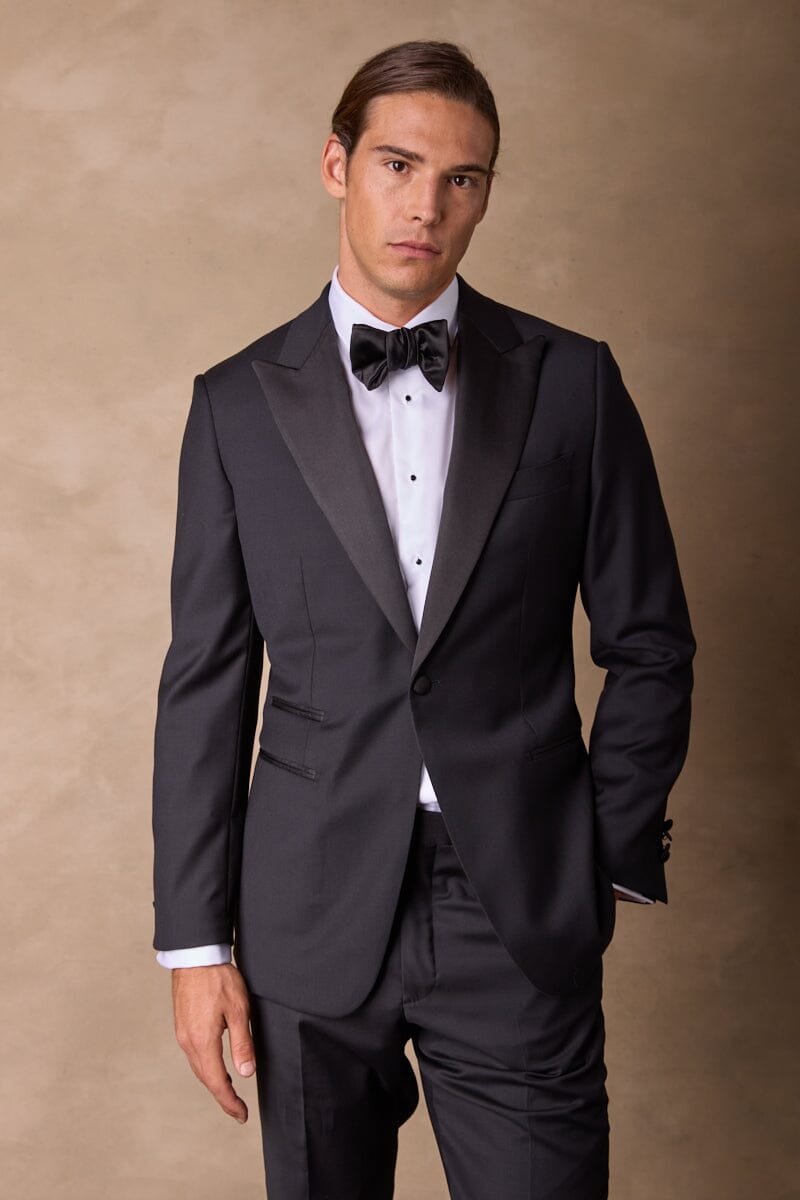 Samuel Tuxedo - Black Italian Wool