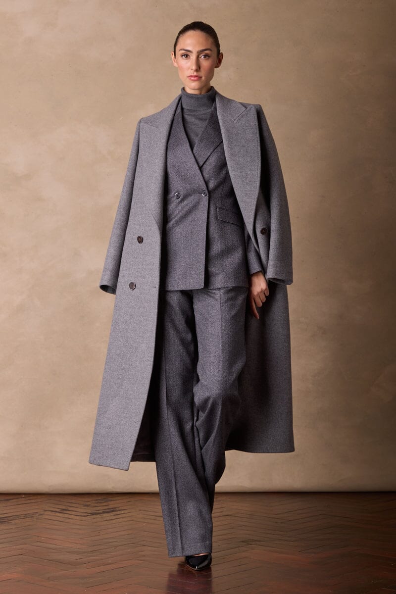 Alexis / Laura Suit - Charcoal Herringbone
