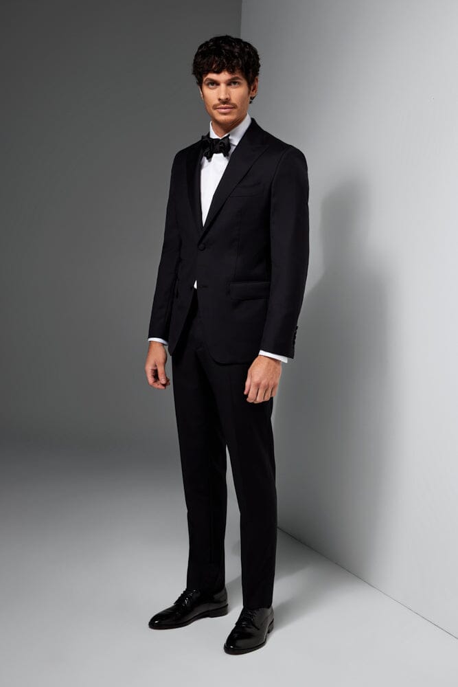 Jonah Tonal Tuxedo - Black Italian Wool