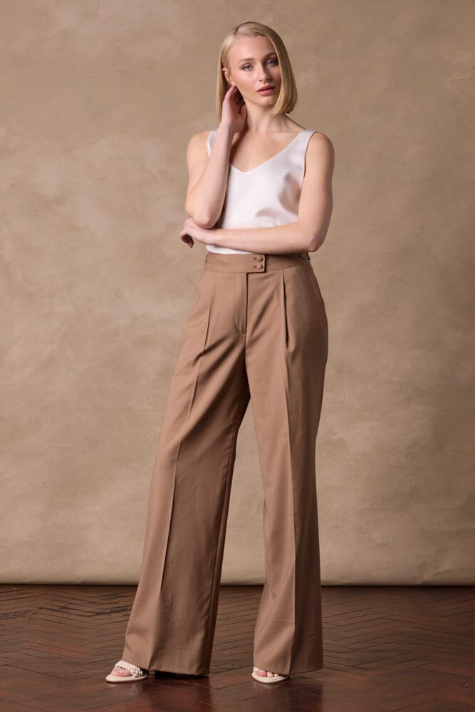 Lily/Emma Suit - Camel Wool