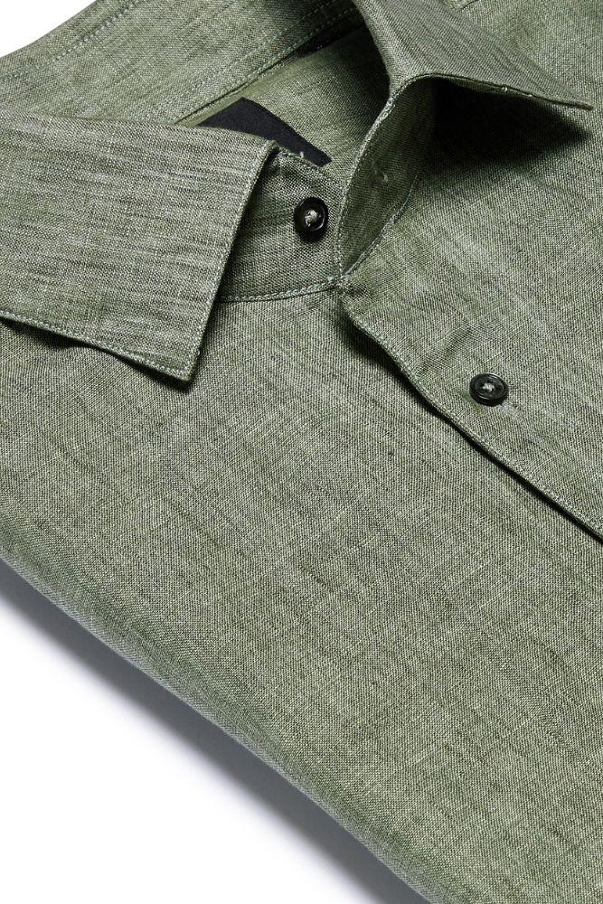 Cooper Shirt  - Army Linen Shirt