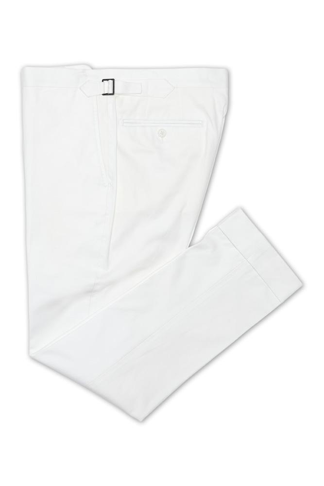 Xander Pant - White Canvas