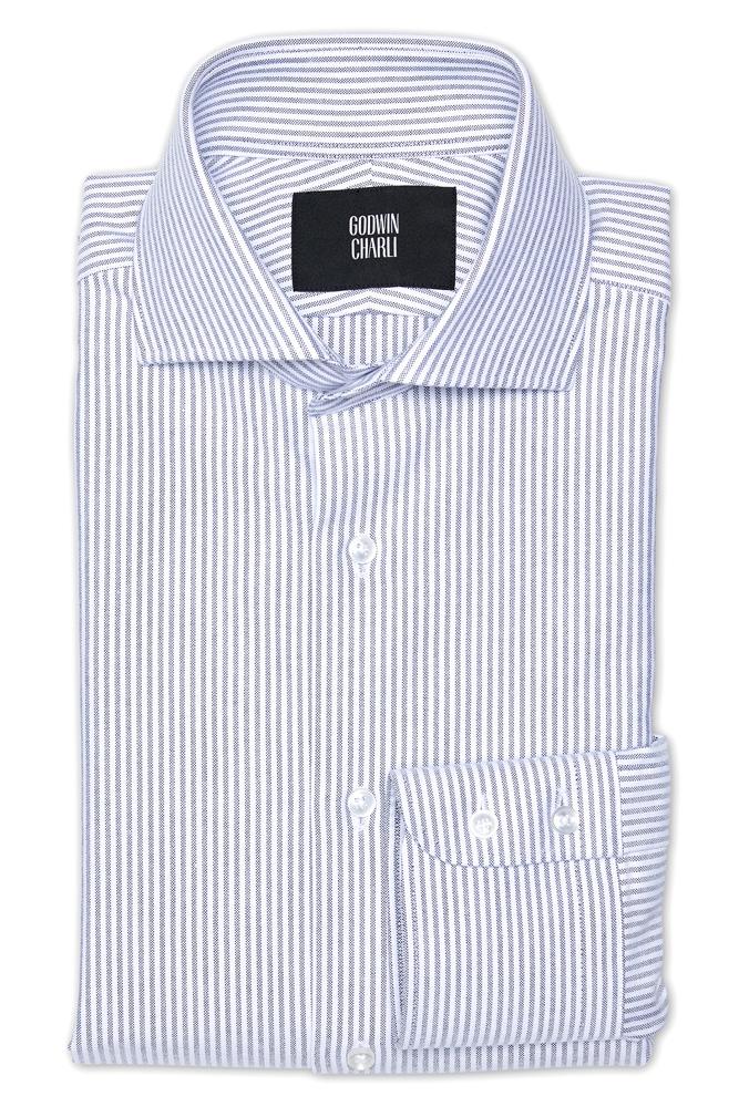 Pilot (BC) Shirt - Grey Stripe