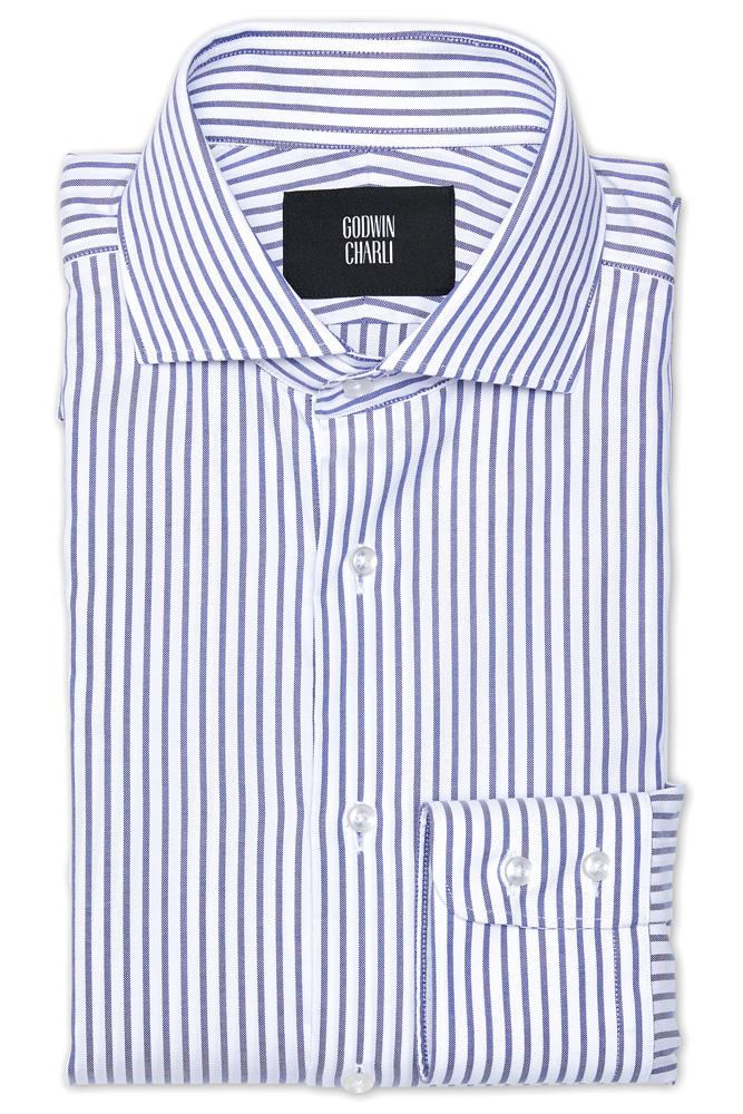 Pilot (BC) Shirt - Blue Stripe