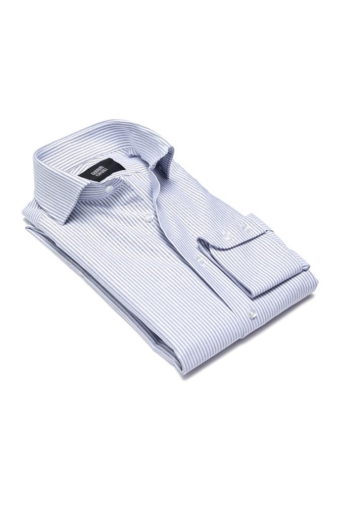 Pilot (BC) Shirt - Grey Stripe