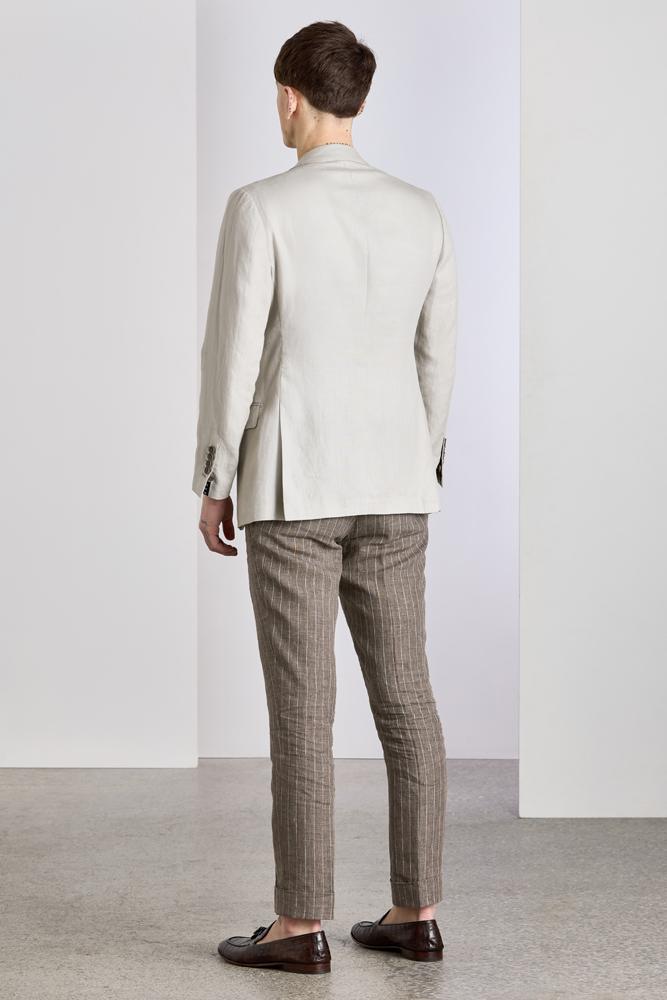 Wilhelm Sports Jacket - Natural Pure Linen