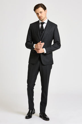 Greyson Suit - Charcoal Twist