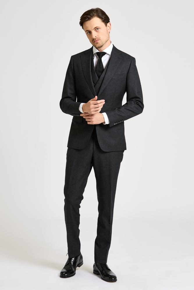 Greyson Suit - Charcoal Twist
