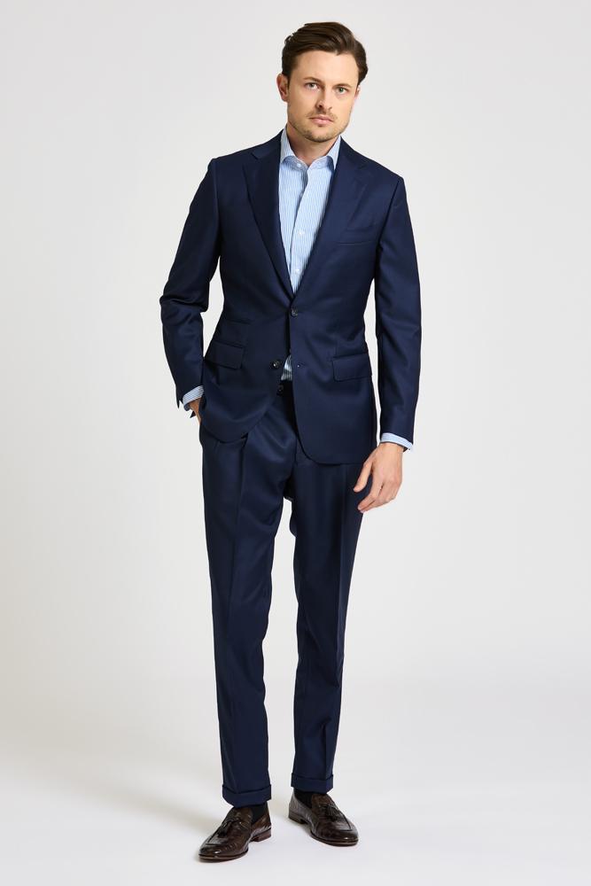 Greyson Suit - Navy Wool 010