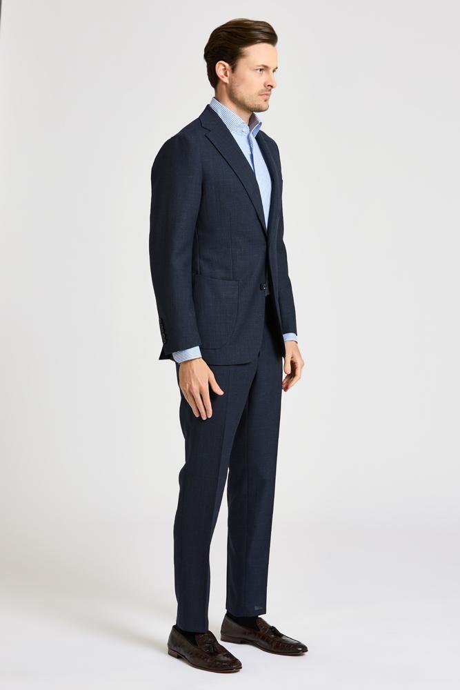 Julius Suit - Navy Self Check