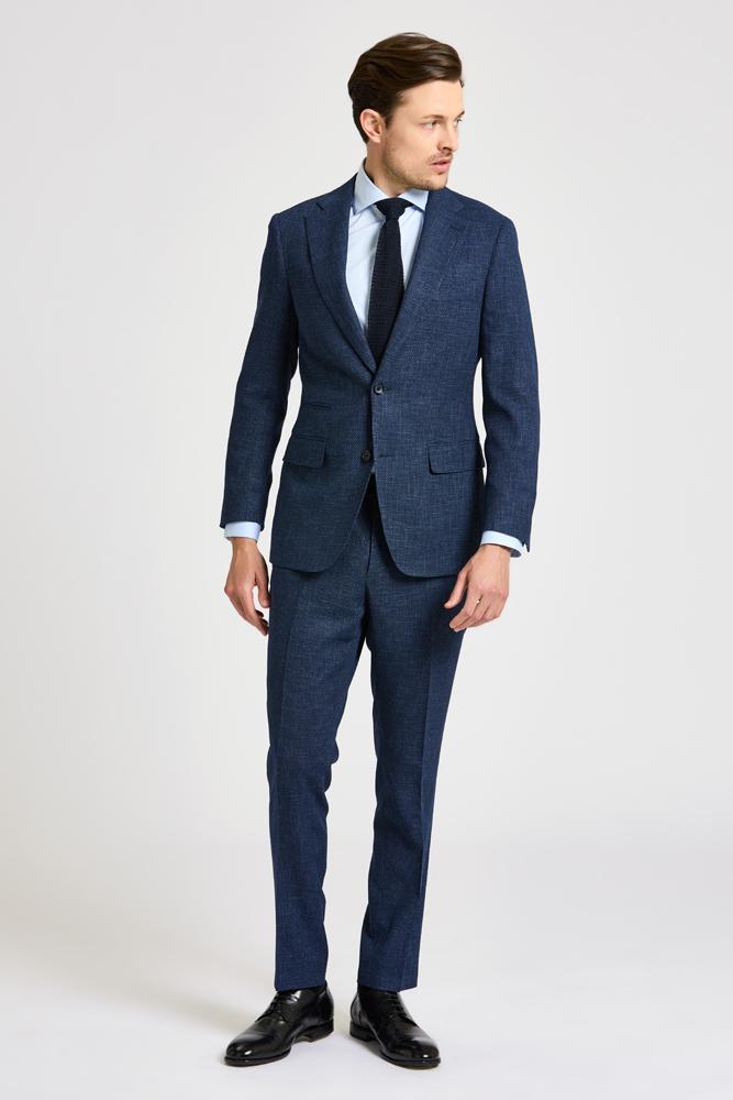Greyson Suit - Blue Circle Stretch