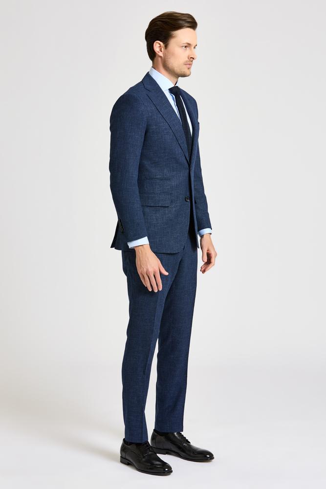 Greyson Suit - Blue Circle Stretch