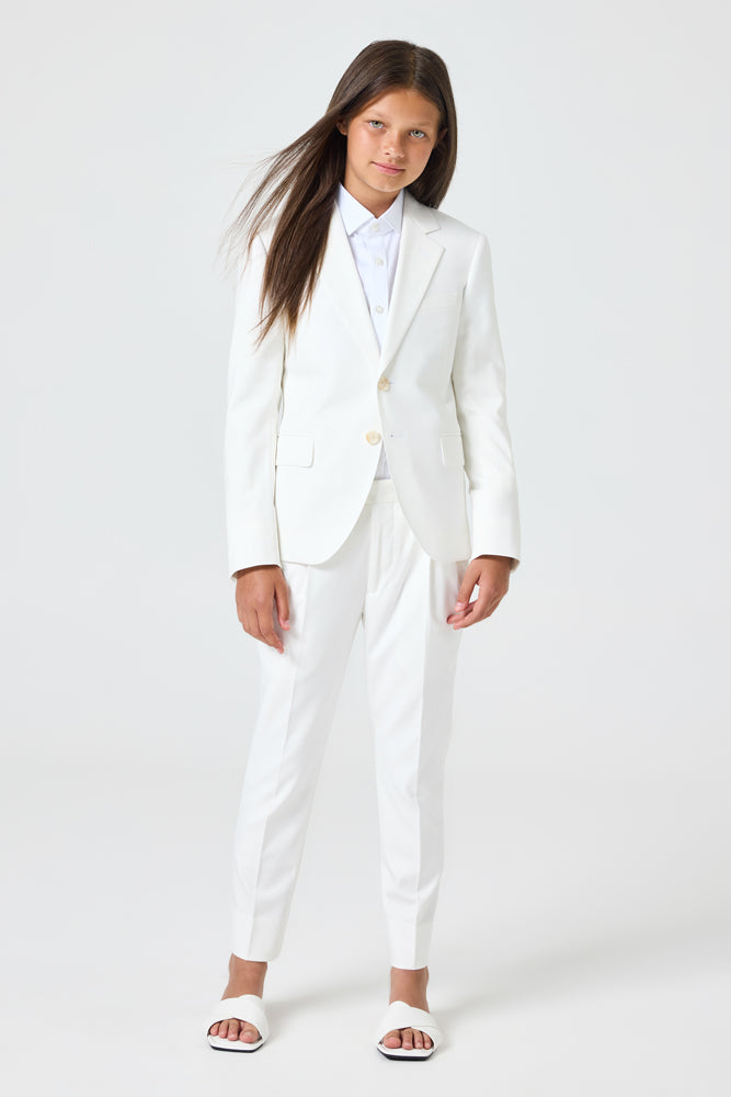 Jimi Jude 2 Piece Suit - White Stretch