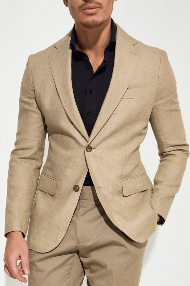 Wilhelm Blazer - Sand Linen