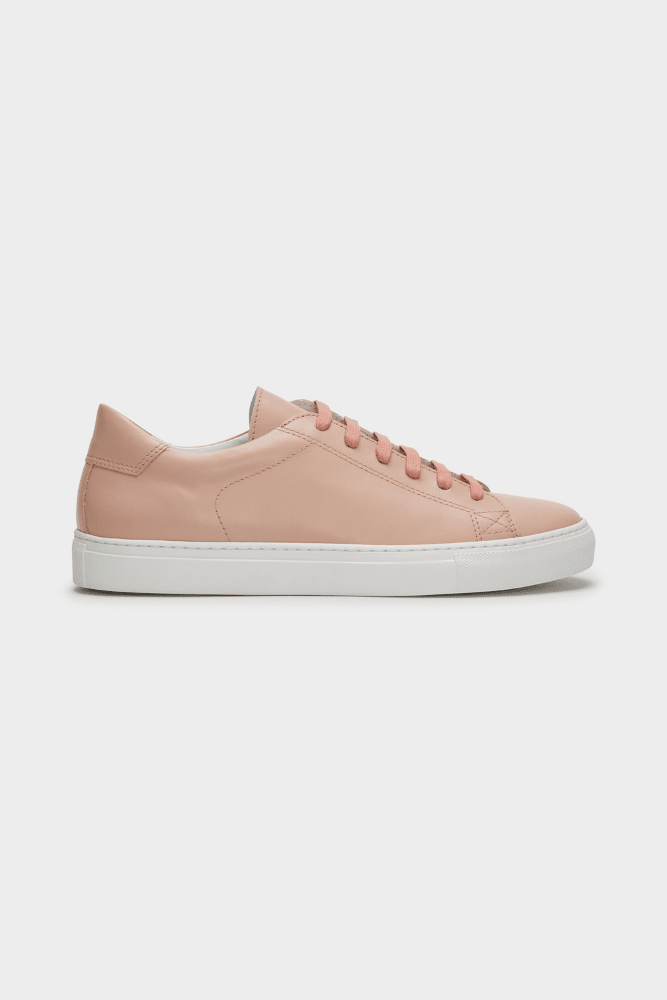 GCV2 Low Sneaker Light Pink Leather with White Sole
