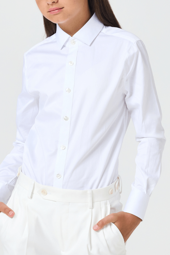 Roy Tailored Shirt - White