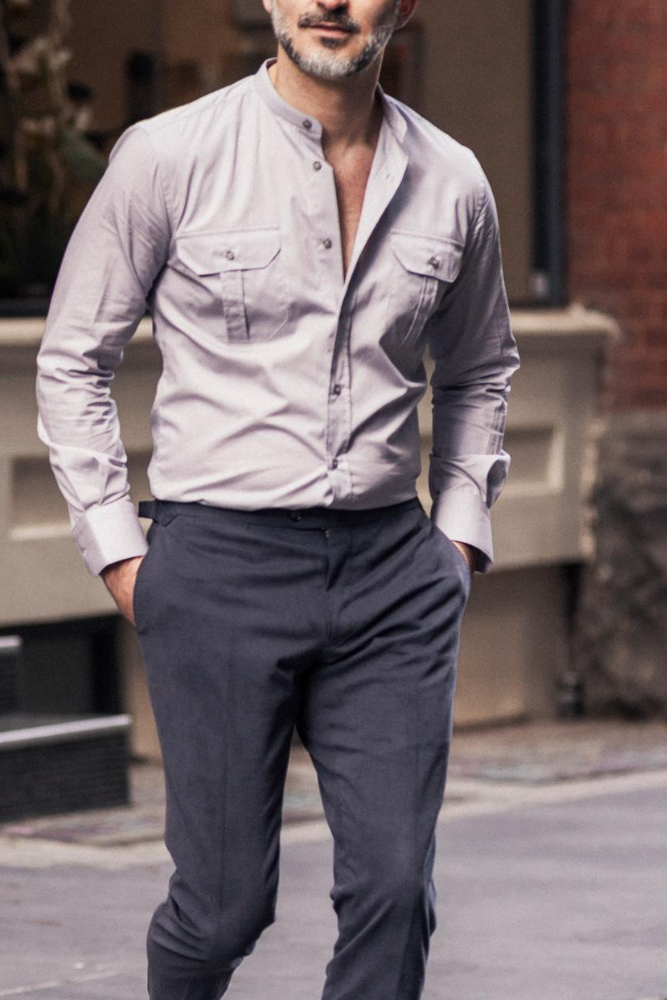 Massimo Shirt - Grey Massimo