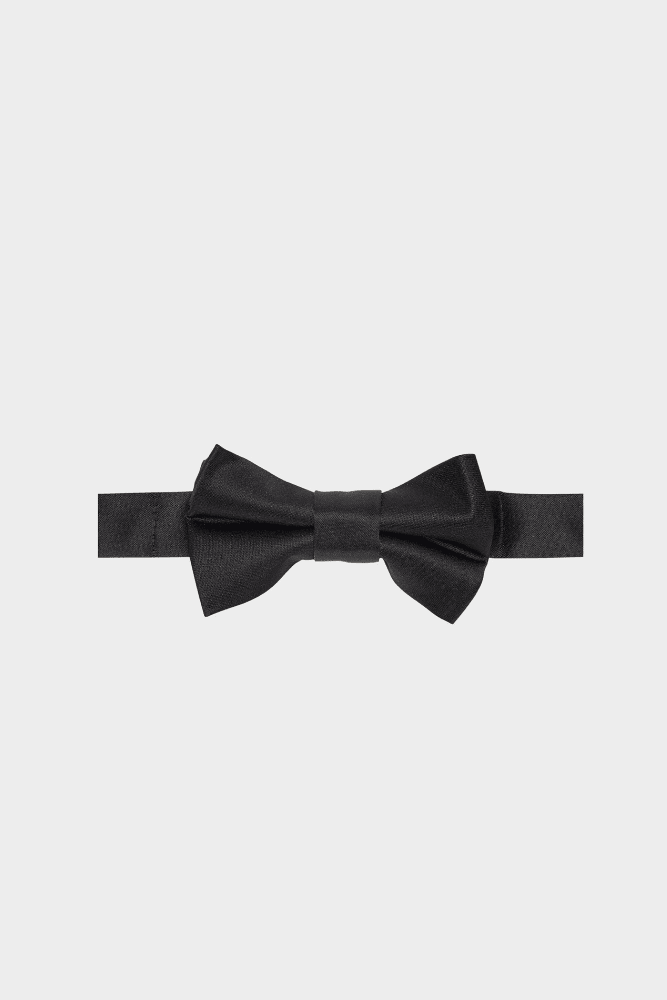 Godwin Charli Kids Bow Tie - Black Satin