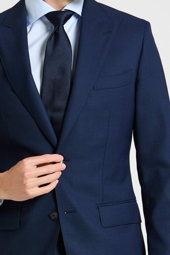 Jonah Suit - Navy Tonal Check 2164