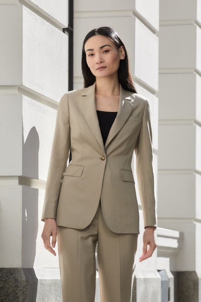 Lily Suit - Sand Wool