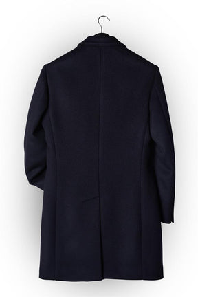 Maxwell Coat - Navy Wool