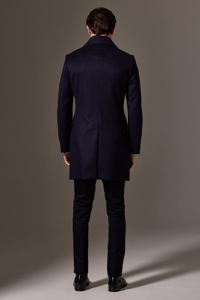 Sergeant Pea Coat - Navy Wool