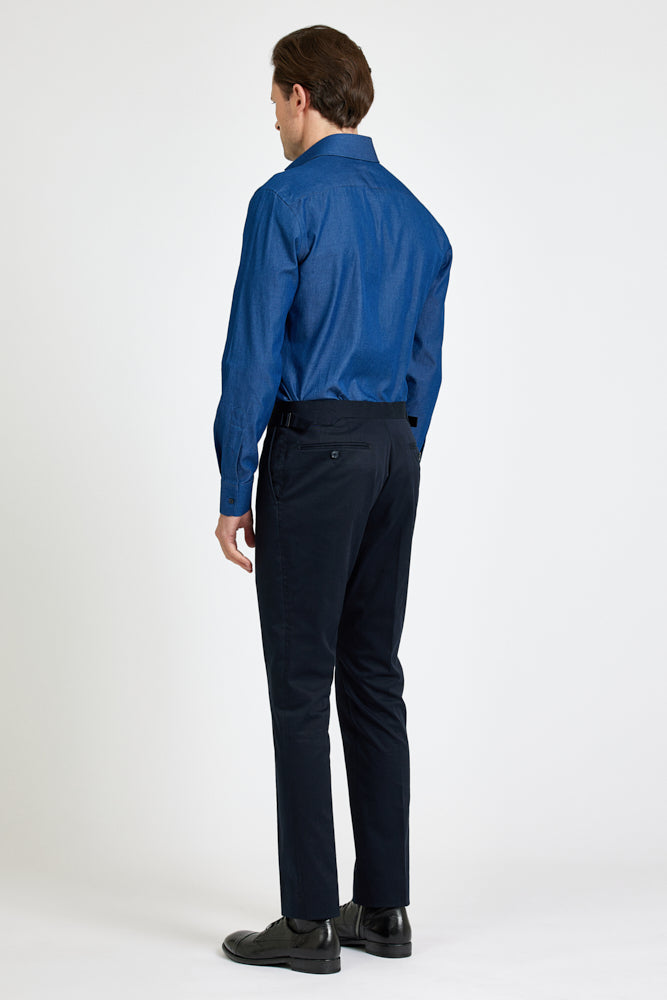 Ronan Super Lux (BC) Shirt - Dk Navy Denim Cotton