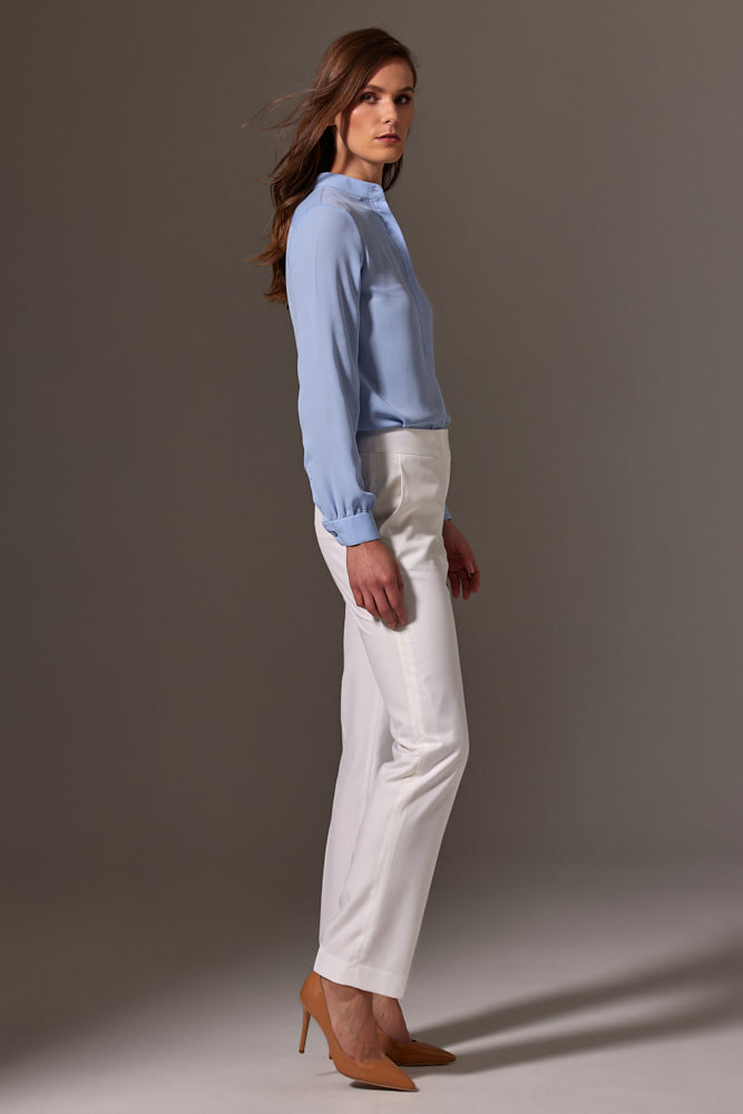 Ruby Tuxedo Pant - Brilliant White