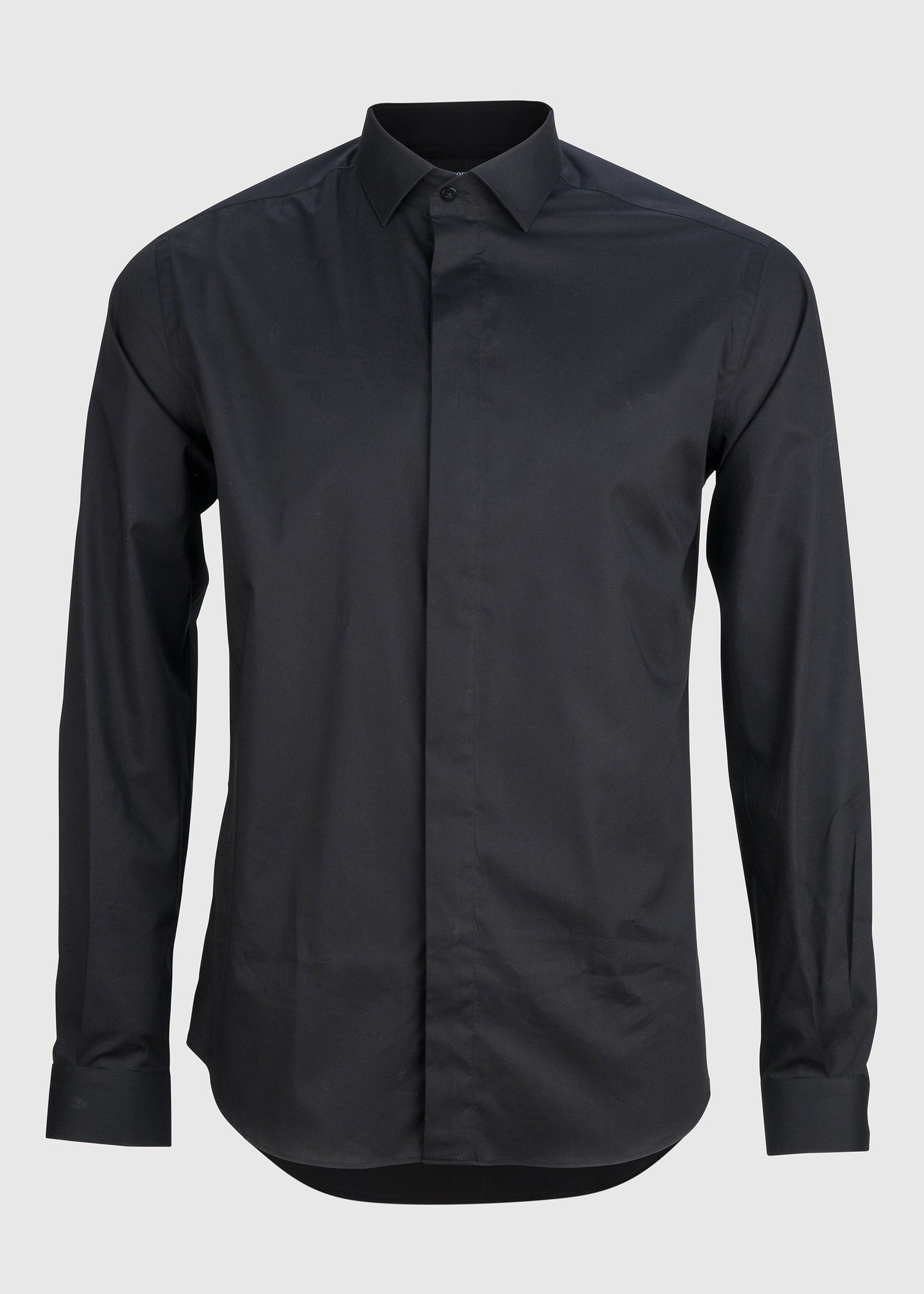 Lamarr Shirt - Black Natural Stretch