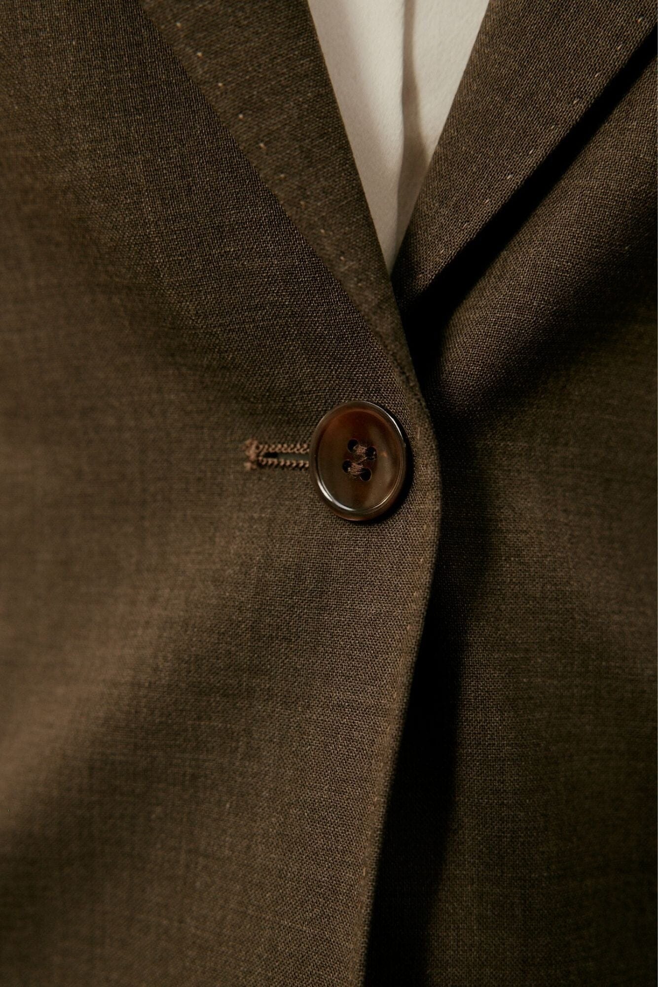 Lily x Ruby Suit - Brown Wool Stretch