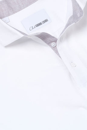 CGC Polo Shirt - White Pique