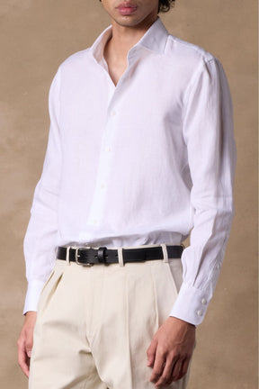 Pilot (BC) Shirt - White Linen