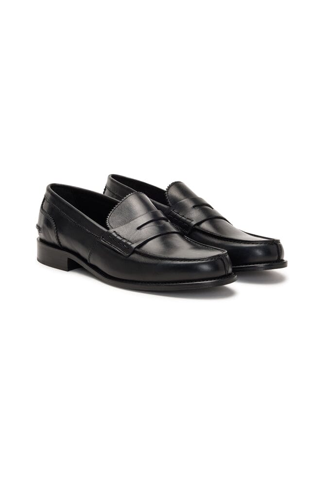 Loafer - Black Italian Leather (301)
